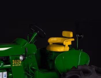 Interior 1964 John Deere 3020 Hi-Crop Diesel
