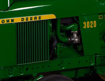 Sob o capô 1964 John Deere 3020 Standard LPG