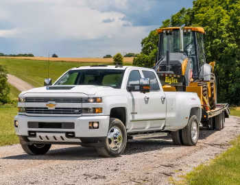 Chevrolet Silverado 3500 HD LTZ "Custom Sport" Crew Cab, John Deere 310L
