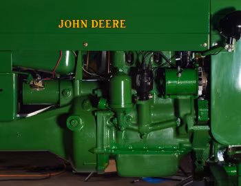 Sob o capô John Deere 40H All-Fuel '08.1954–10.1955