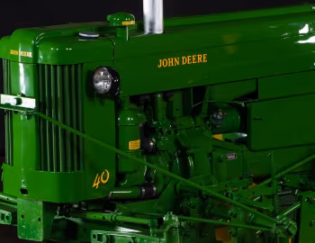 Sob o capô John Deere 40H All-Fuel '08.1954–10.1955