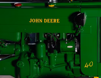 Sob o capô 1954–55 John Deere 40U Gasoline