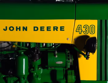 Sob o capô John Deere 430H LPG '1958–60