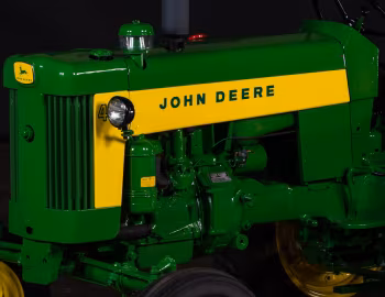 Sob o capô John Deere 430S Gasoline '1958–60