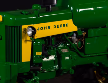 Sob o capô John Deere 430S LPG '1958–60