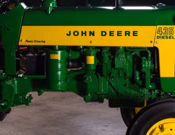 Sob o capô John Deere 435 '1959–60