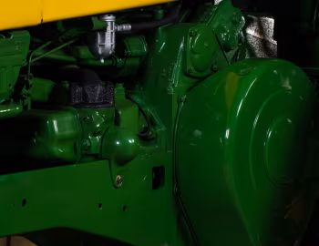 Sob o capô John Deere 530 LPG '1958–60