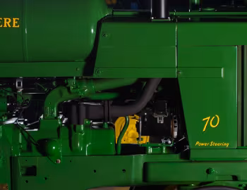 Sob o capô John Deere 70S LPG '1953–56