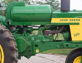 Sob o capô John Deere 720 LPG '1956–58