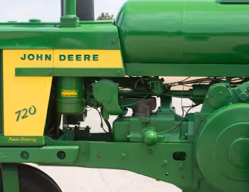 Sob o capô John Deere 720 LPG '1956–58