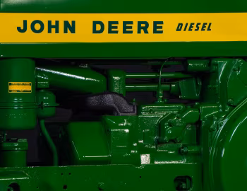 Sob o capô John Deere 720H Diesel '1956–58