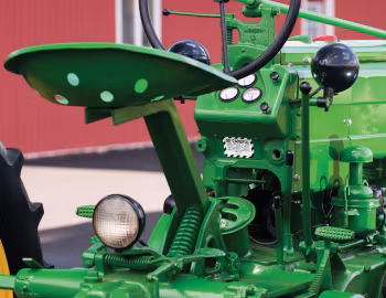 Interior John Deere A '08.1938–47