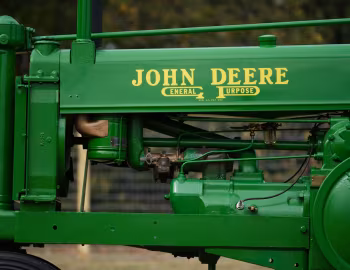 Sob o capô John Deere A '1934–38