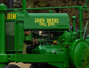 Sob o capô John Deere A '1934–38