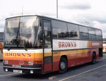 Scania K112CRS Jonckheere Jubilee P50 [UK-spec] (C51Ft) '05.1983–04.1988