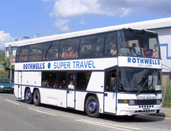 Scania K112TRS Jonckheere Jubilee P99 [UK-spec] (CH51/19Ft) '03.1985–05.1986