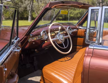 Painel frontal 1949 Kaiser DeLuxe Convertible Sedan (4922) '1948–49