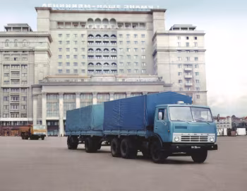 КамАЗ 5320 с прицепом ГКБ-8350 '1976