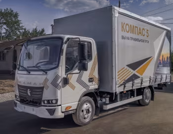 РусТрак 5389G2 на шасси КАМАЗ-43085-33111-YA «Компас 5» '2023–pr.