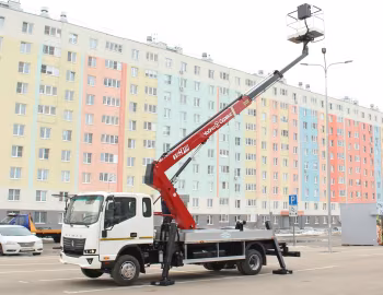 КамАЗ-43089 "Компас 9" с АГП Чайка TRL318 '2022–pr.