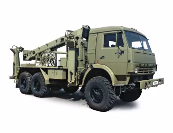 65Ю6-Е2 на шасси КамАЗ-5350 "Мустанг" '2006–10
