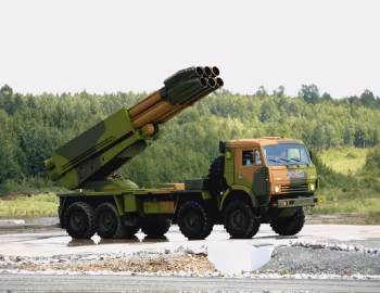 9А52-4 РСЗО "Кама" на шасси КамАЗ-63501 "Мустанг" '2012–pr.