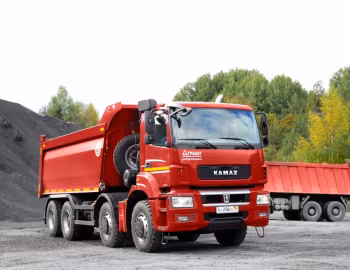 КамАЗ K5042 8×4 с самосвальным кузовом БЦМ-291 (65801-68 Т5) '2018–22