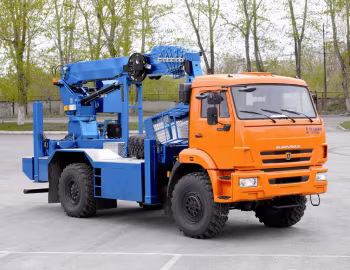 АГП-28 модель 160ВР на шасси КамАЗ-43502-3033-45 '2013–17