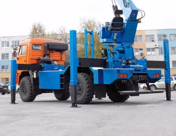 АГП-28 модель 160ВР на шасси КамАЗ-43502-3033-45 '2013–17