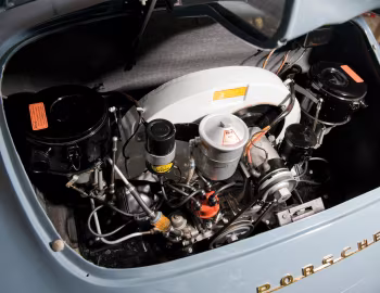 Bajo el capó Porsche 356B 1600 Super Coupe by Karmann (T5) '1961–62
