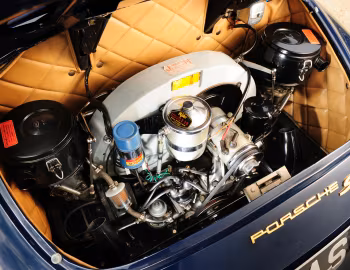 Bajo el capó Porsche 356B 1600 S Cabriolet by Karmann (T6) '1962–63