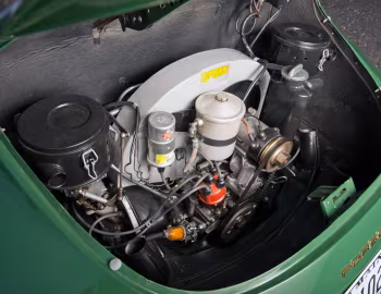 Bajo el capó Porsche 356C 1600 Coupe by Karmann '1964