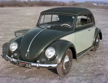 1953½–55 Volkswagen 2-door Cabriolet (Type 1) '1953–55