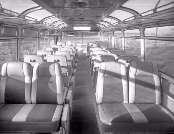 Interior Škoda 706 RO-ROH '1955