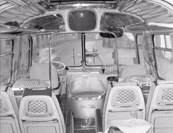 Интерьер Škoda 706 RTO Prototyp №1 '1956