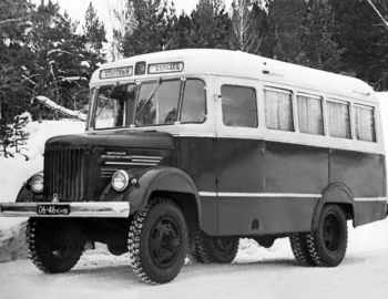 ПАЗ-651А на шасси ГАЗ-63Е '1961