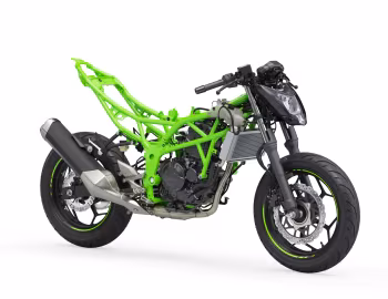 Chassis Kawasaki Ninja 125 [EU-spec] '2018–pr.