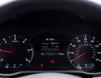 Комбинация приборов Kia Carens EcoDynamics [UK-spec] (RP) '2016–18