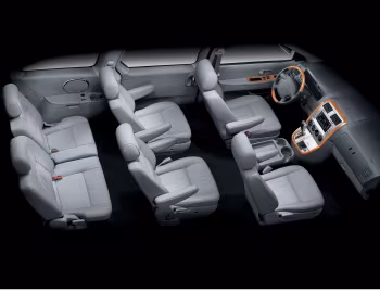 Интерьер Kia Carnival (GQ) '06.2003–10.2005