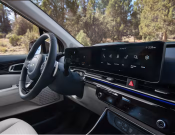 Interior 2025–pr. Kia Carnival HEV Dark Edition [North America] (KA4) '2024–pr.