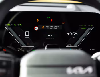 Комбинация приборов Kia EV5 GT [UK-spec] '2026