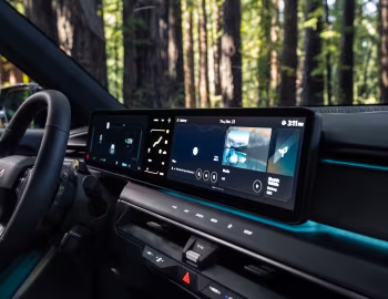 Интерьер 2024–н.в. Kia EV9 GT-Line [North America] '2023–н.в.