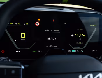 Tableau de bord Kia EV9 GT [UK-spec] '2026