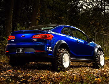 Kia Forte Koup Mud Bogger by Lux Motorwerks '11.2015