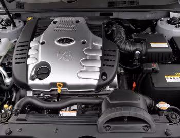 Под капотом Kia Magentis [UK-spec] (MG) '2005–08