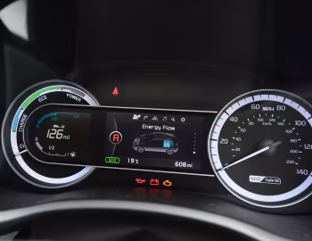 仪表台 Kia Niro [UK-spec] (DE) '2016–18
