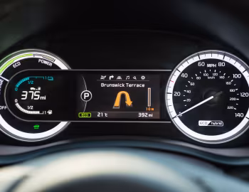 Камбінацыя прыбораў Kia Niro "First Edition" [UK-spec] (DE) '2016