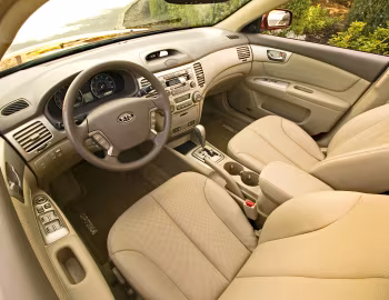 Интерьер 2006½–08 Kia Optima EX [North America] (MG) '2006–08