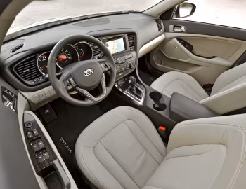 Интерьер 2011–13 Kia Optima [North America] (TF) '2010–13