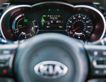 Dashboard 2015–16 Kia Optima Hybrid [North America] (TF) '2014–16